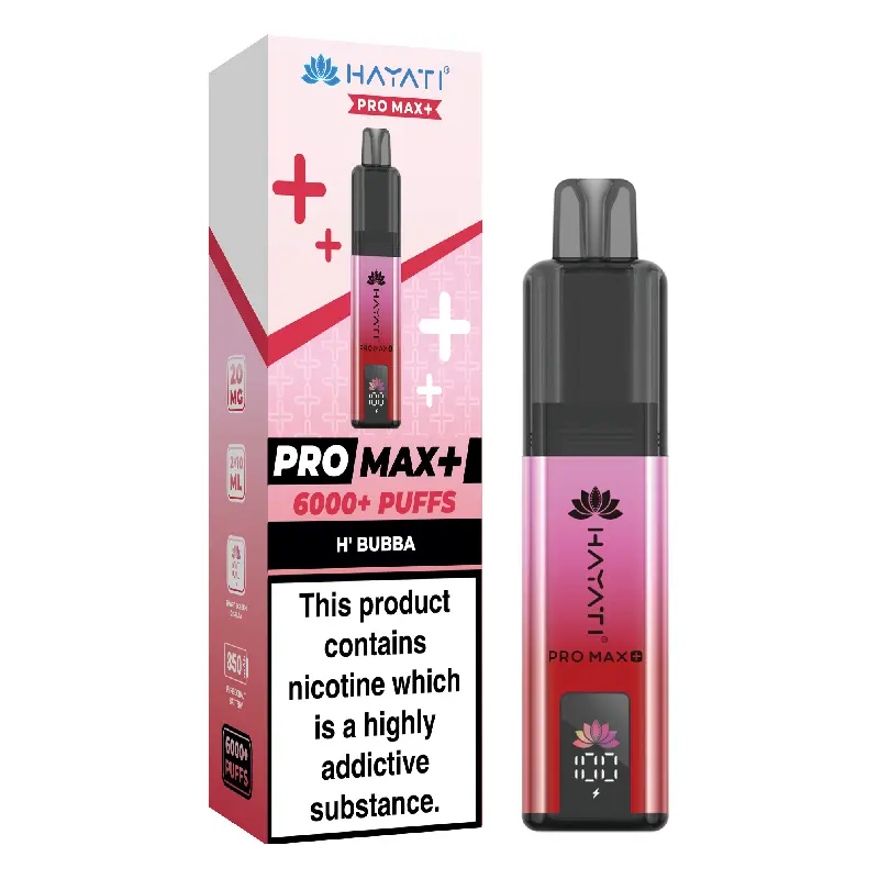 Hubba Bubba Hayati Pro Max Plus 6K Prefilled Pod Vape Kit